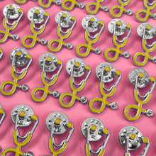 Load image into Gallery viewer, 25pc Yellow Stethoscope Pin Pack