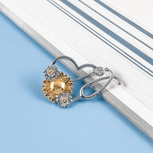 Load image into Gallery viewer, Adorable Sunflower Heart Pin