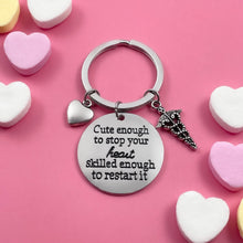 Load image into Gallery viewer, Cute Enough Keychain