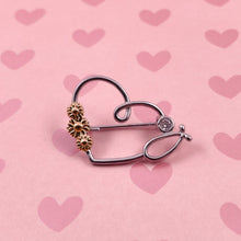 Load image into Gallery viewer, Cute Sunflower Heart Pin