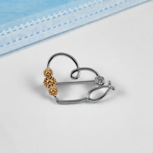 Load image into Gallery viewer, Cute Sunflower Heart Pin