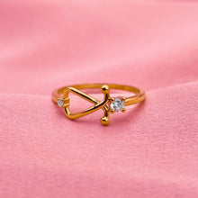 Load image into Gallery viewer, Gold Dainty Stethoscope Ring