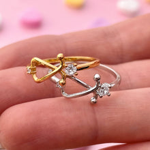 Load image into Gallery viewer, Dainty Stethoscope Ring Set