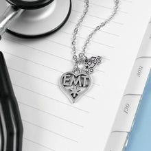 Load image into Gallery viewer, EMT Heart Necklace