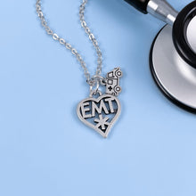 Load image into Gallery viewer, EMT Heart Necklace
