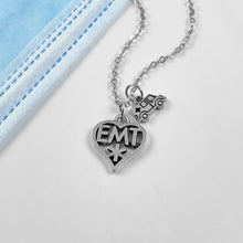 Load image into Gallery viewer, EMT Heart Necklace