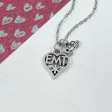 Load image into Gallery viewer, EMT Heart Necklace