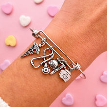 Load image into Gallery viewer, Frontline Hero's Bangle Bracelet