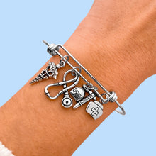 Load image into Gallery viewer, Frontline Hero's Bangle Bracelet