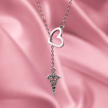 Load image into Gallery viewer, Frontline Hero's Love Lariat Necklace