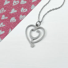 Load image into Gallery viewer, Heart Stethoscope Necklace