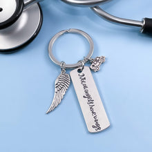 Load image into Gallery viewer, Not All Angels Have Wings Keychain