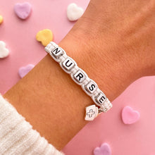 Load image into Gallery viewer, White Nurse Bracelet
