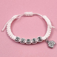 Load image into Gallery viewer, White Nurse Bracelet