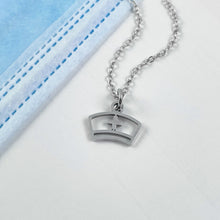 Load image into Gallery viewer, Nurse Hat Pendant Necklace