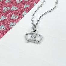 Load image into Gallery viewer, Nurse Hat Pendant Necklace