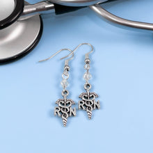 Load image into Gallery viewer, Silver Nursing Earrings