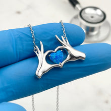 Load image into Gallery viewer, Opal Frontline Love Necklace