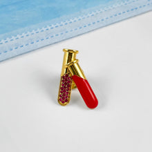 Load image into Gallery viewer, Sparkling Test Tube Pin