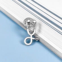 Load image into Gallery viewer, White Stethoscope Pin