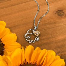 Load image into Gallery viewer, Sunflower Love Necklace