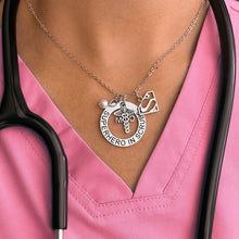 Load image into Gallery viewer, MD Superhero in Scrubs Necklace