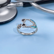 Load image into Gallery viewer, Opal Stethoscope Ring
