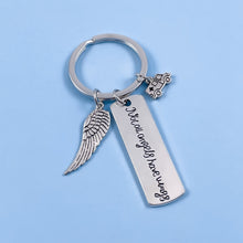 Load image into Gallery viewer, Not All Angels Have Wings Keychain
