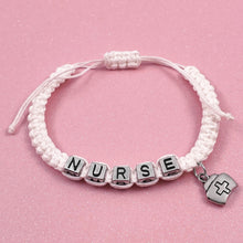 Load image into Gallery viewer, White Nurse Bracelet
